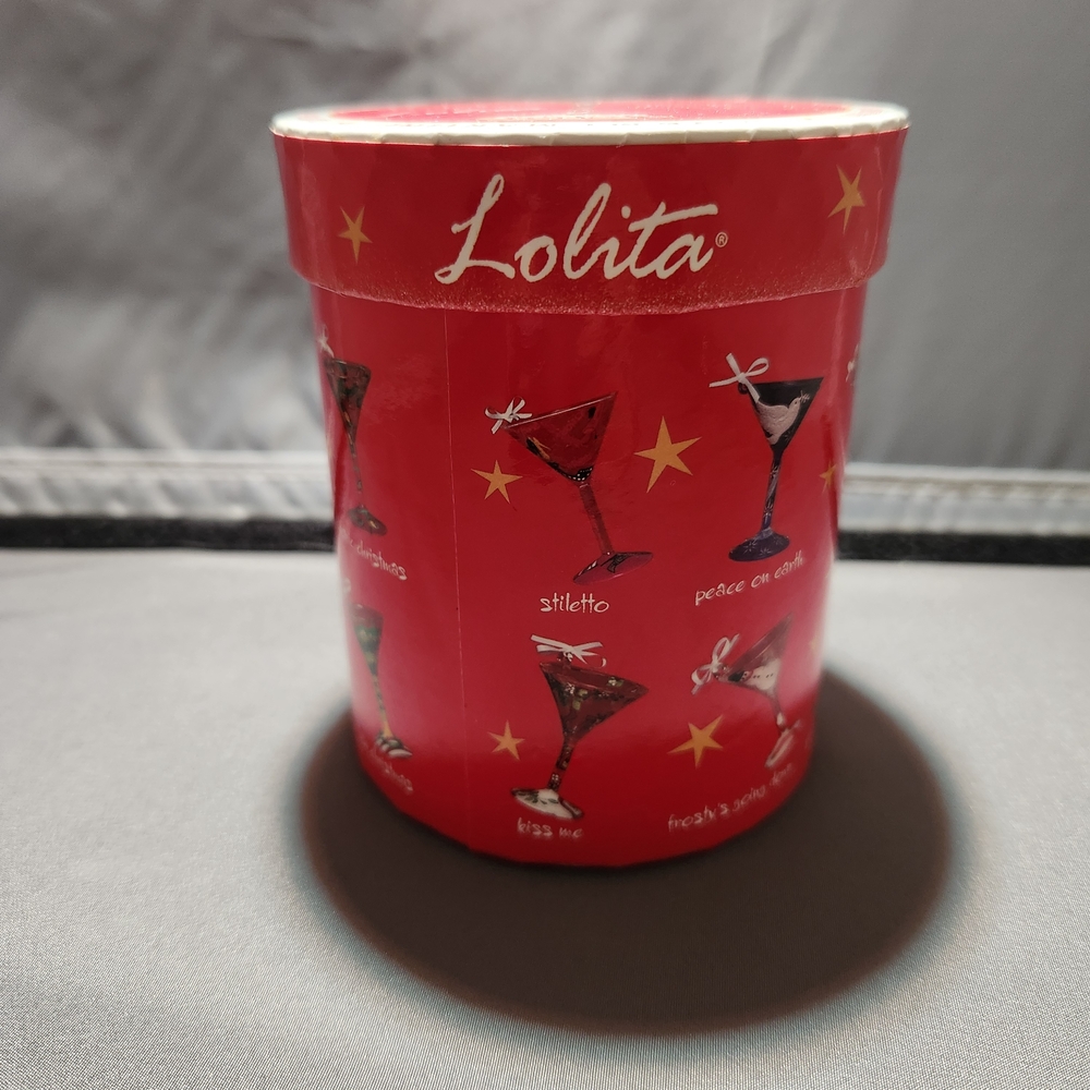 Lolita Mini-Tini Holiday Christmas Martini Glass Ornament - Multicolor - Picture 9 of 10